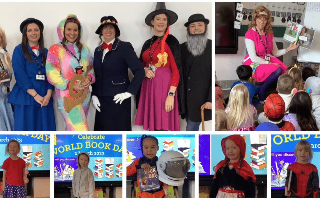 Pupils dress to impress for World Book Day
